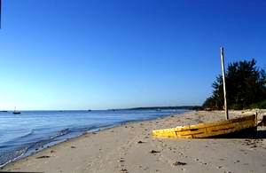 La plage du camping